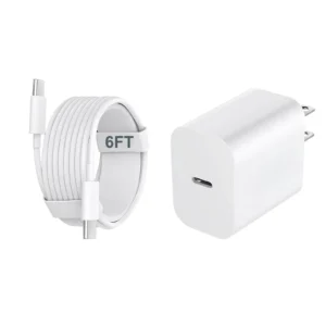 Apple 20W USB-C Power Adapter (for iPhone, iPad & AirPods)